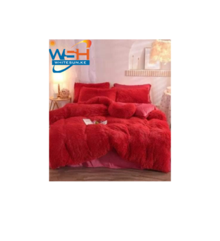 Fluffy duvet set