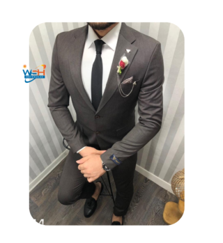 Refined Grey Elegance Suit