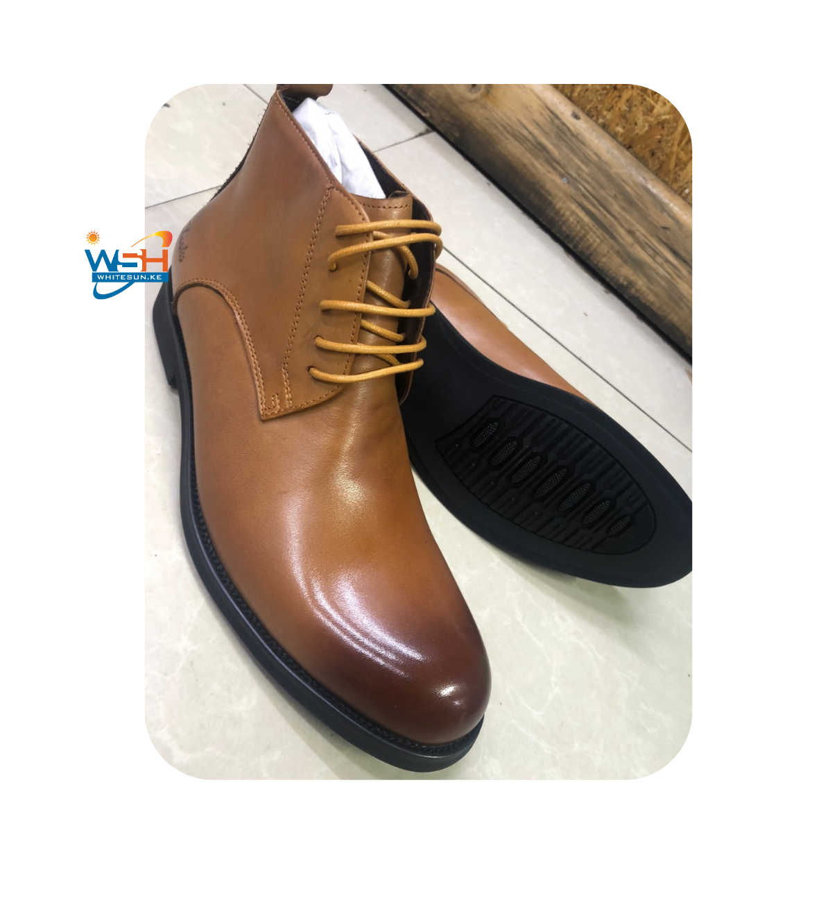 GleamStride Classic Leather Shoe