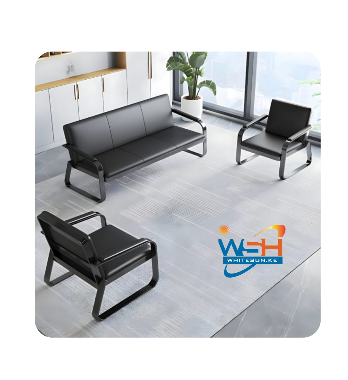 5-Seater corporate comfort sofa