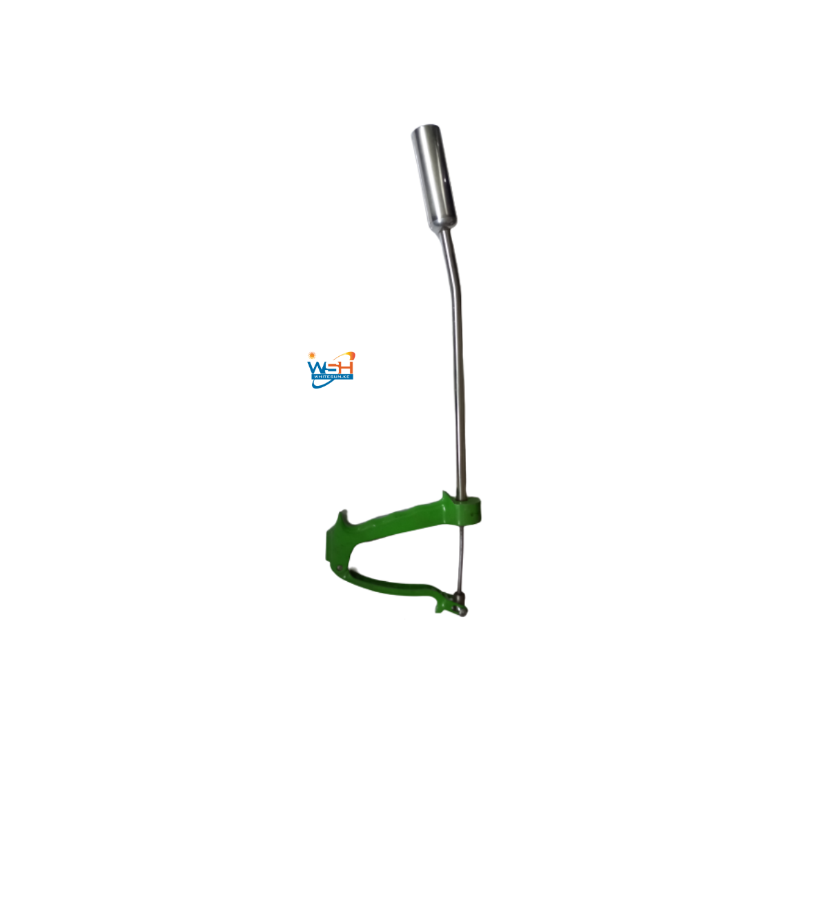 Bolus-Gun-Metal-Head-Green-Curved