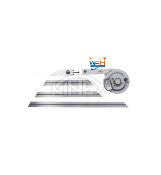 K-MET (Kinex) Universal Bevel Protractor with Magnifying Glass 4 Rule 300mm – 1093