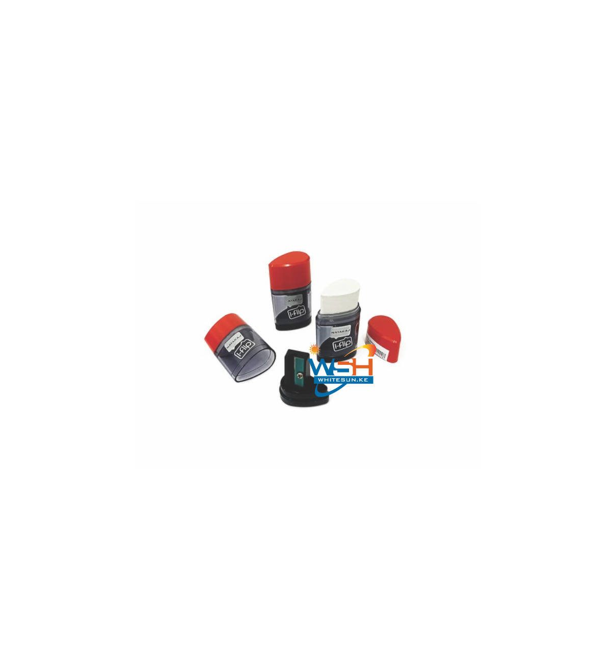 Nataraj - Sharpener and Eraser - 2 in 1, just flip - Image 2