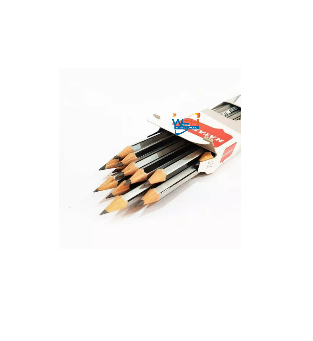 Nataraj Pencil 2B Platinum Extra Dark With Eraser 12pcs P01584