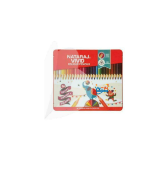 Nataraj vivid c.pencil triangle full size (26clrs/ set)