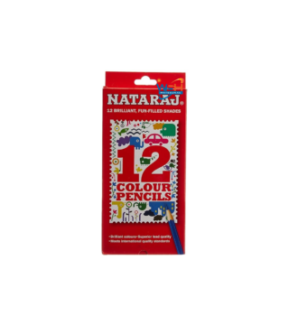 Nataraj Full Size Colour Pencils - 12 Shades