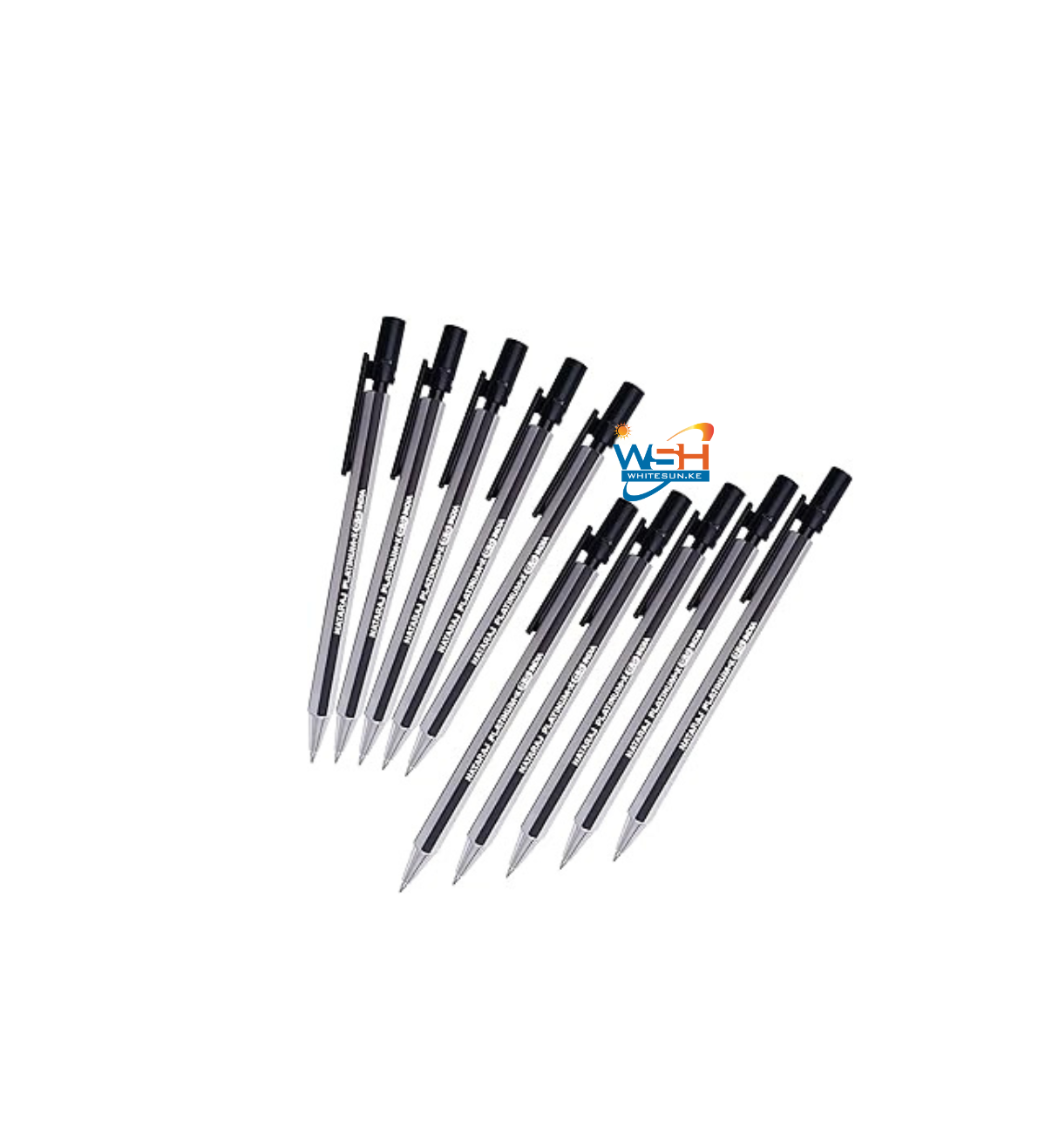 NATARAJ Platinum-X Mechanical Pencils, 0.5mm Lead Size, Pack of 10, Rubber Tipped, Propelling Pencils, Write Draw Sketch Draft, Perfect for School Office Home Use - Image 3