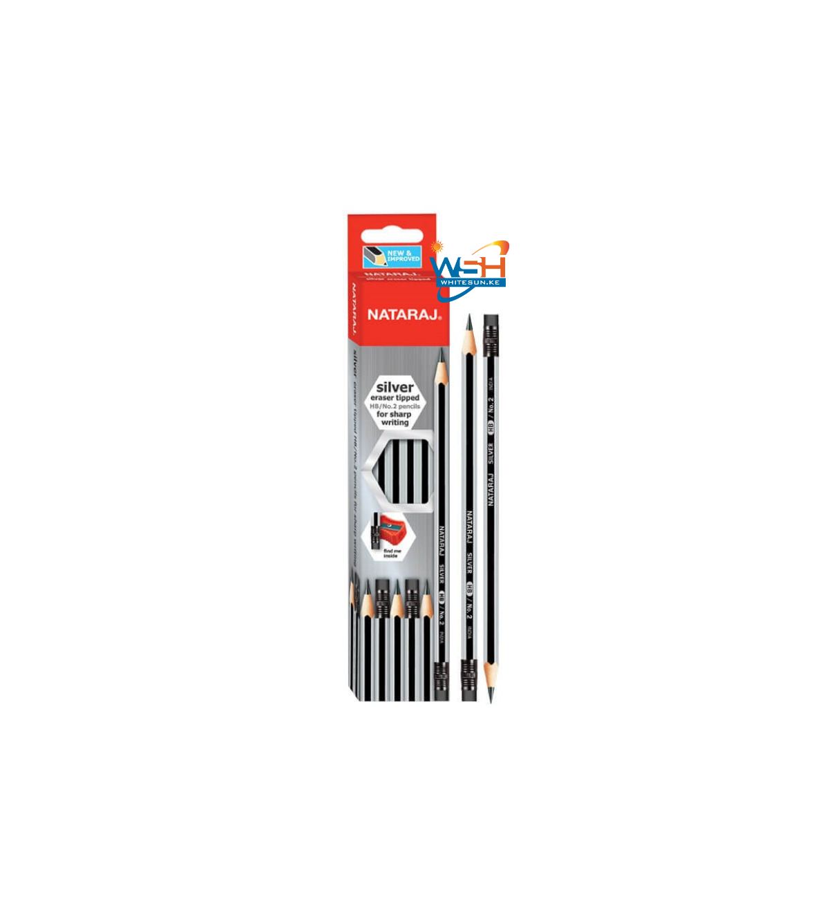 Nataraj Silver Pencil (HB) No 2 1Pieces