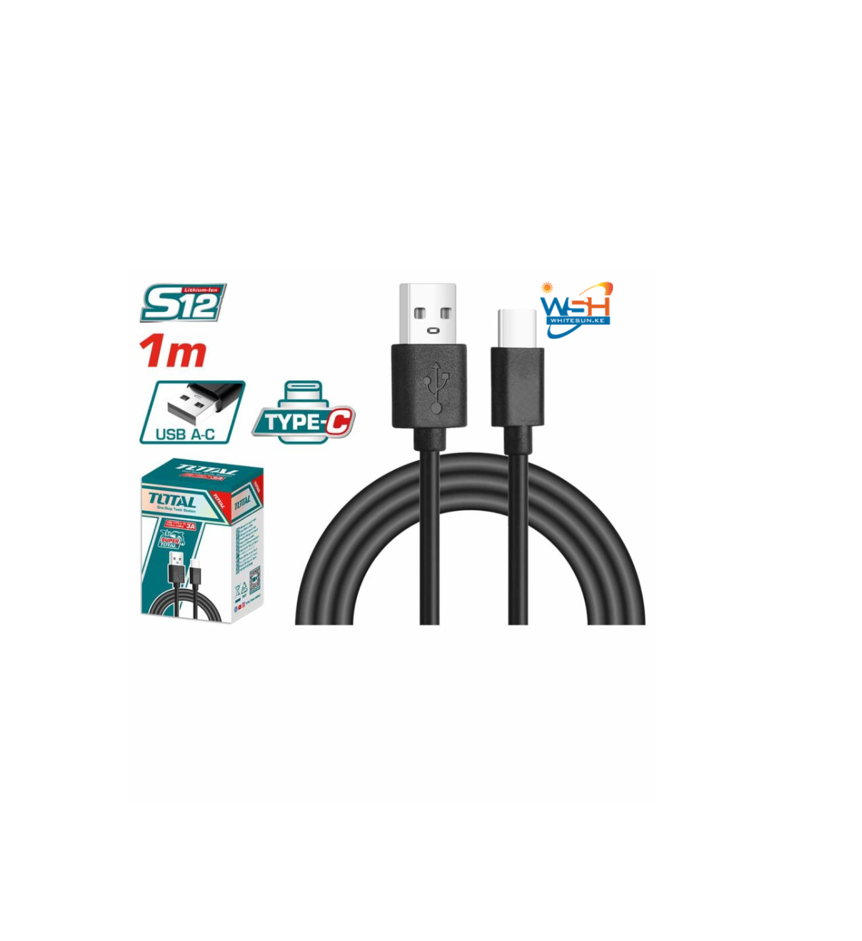 Total USB Type-A to Type-C Cable – TIUCC01