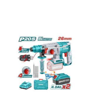 Lithium-ion rotary hammer
