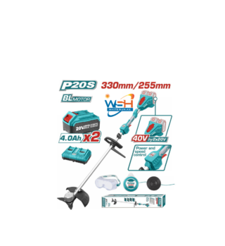 Total Cordless String and Brush Cutter-