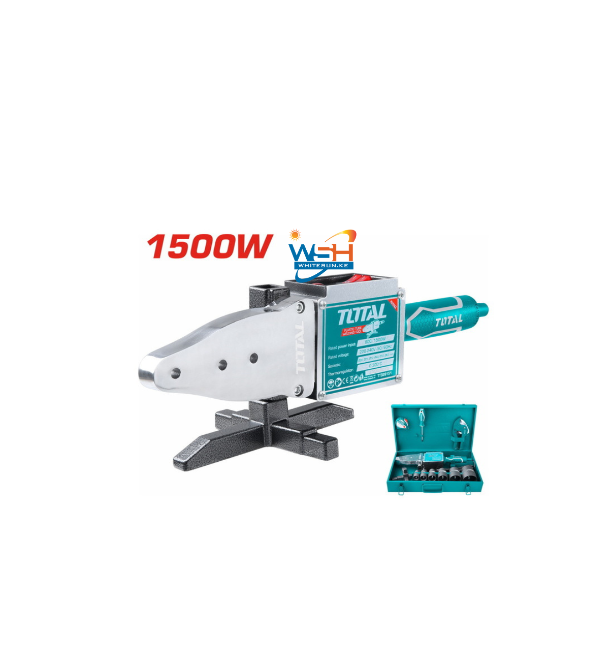 Plastic tube welding tool