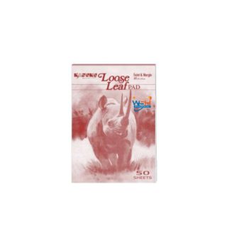 Kasuku Loose leaf pad A4 wildlife pc