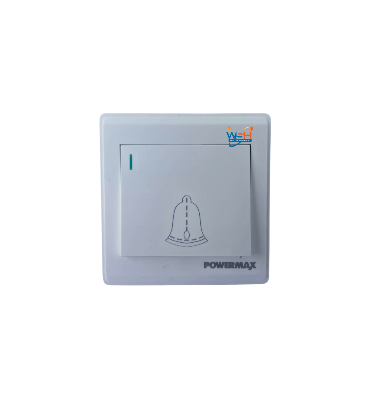 Powermax BSR White Bell Push Switch