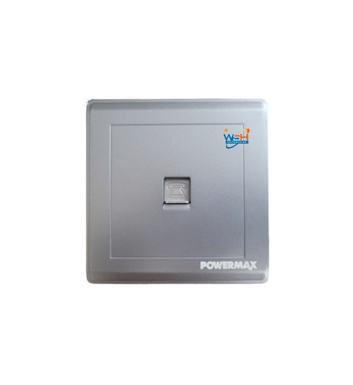 Powermax BSR Grey Telephone Socket