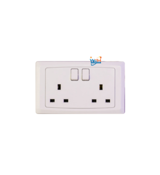 Scanford elegance twin socket 13A