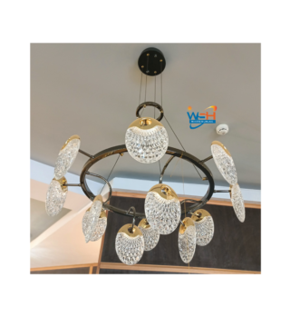 Clamp Shell Chandelier