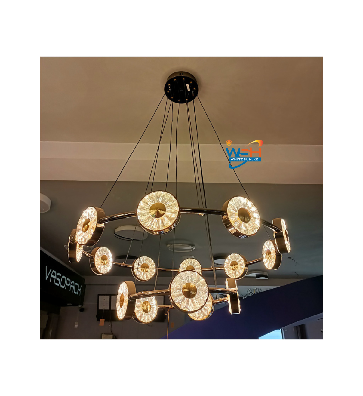 Crystal Chariot Chandelier