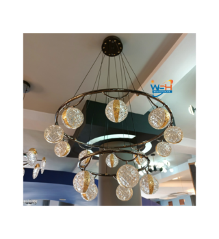 Grand Crystal Balls Chandelier