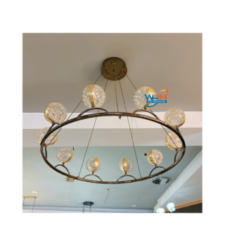 Merry Crown Globes Chandelier