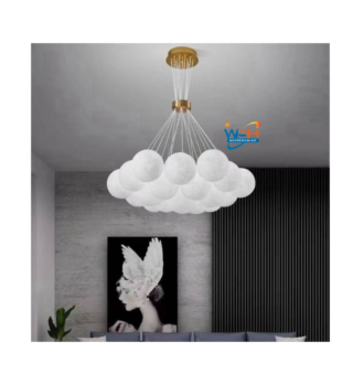 Puff Balls Lights Chandelier