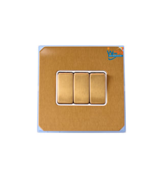 Powermax VIP Golden 3 Gang 2 Way