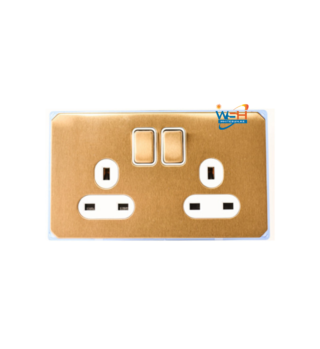 Powermax VIP Golden Twin Socket