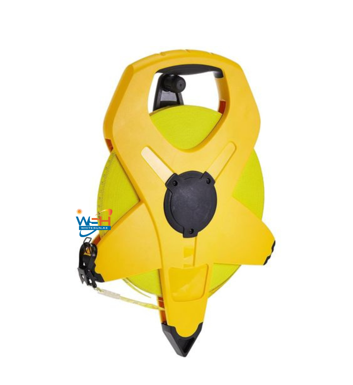 Measuring tape fibre glass open case 100m