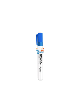 Nataraj 12-Piece Chisel Tip White Board Marker, 2.5mm, Blue