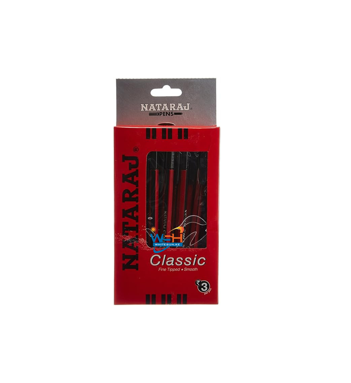 Nataraj Classic Red Ball Pens - Pack of 5 boxes - Image 2