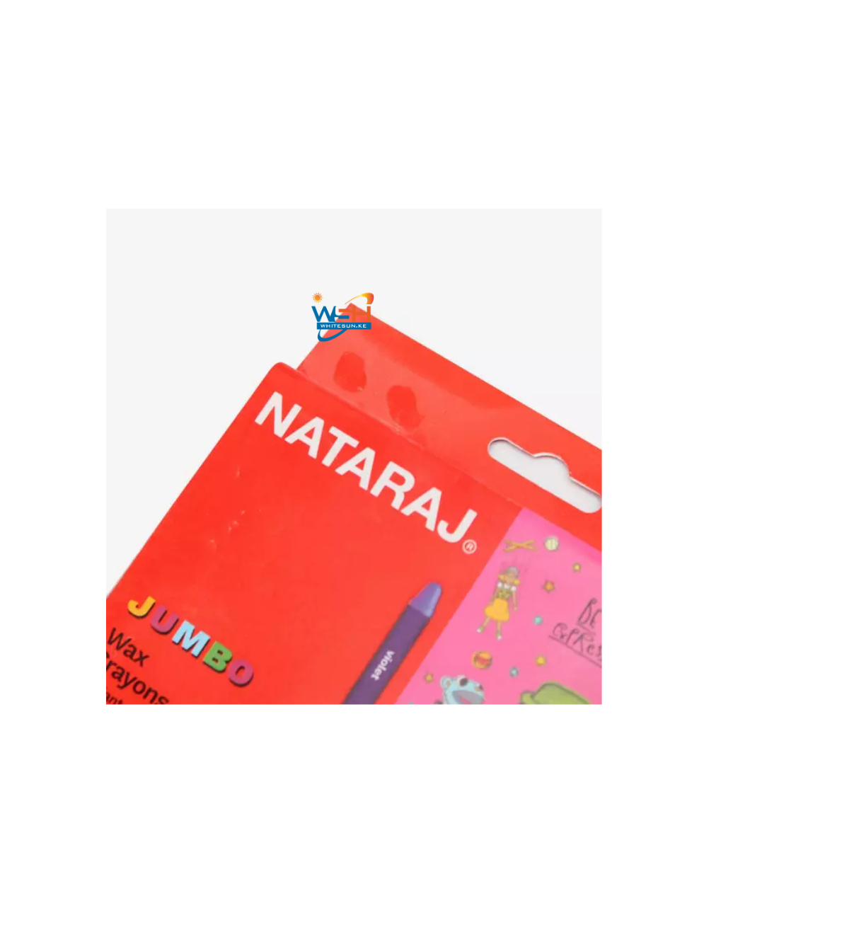Nataraj Wax Crayons Round Jumbo 90mm 12 Colours - Image 3
