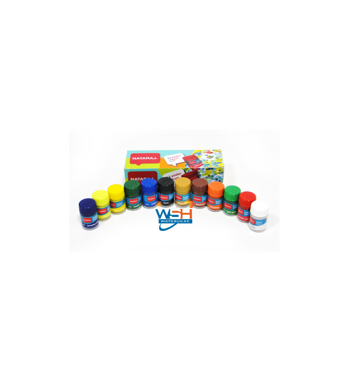 Nataraj 12pcs Poster Colours