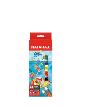 NATARAJ Water Color Tube 14 Colours - 5ml