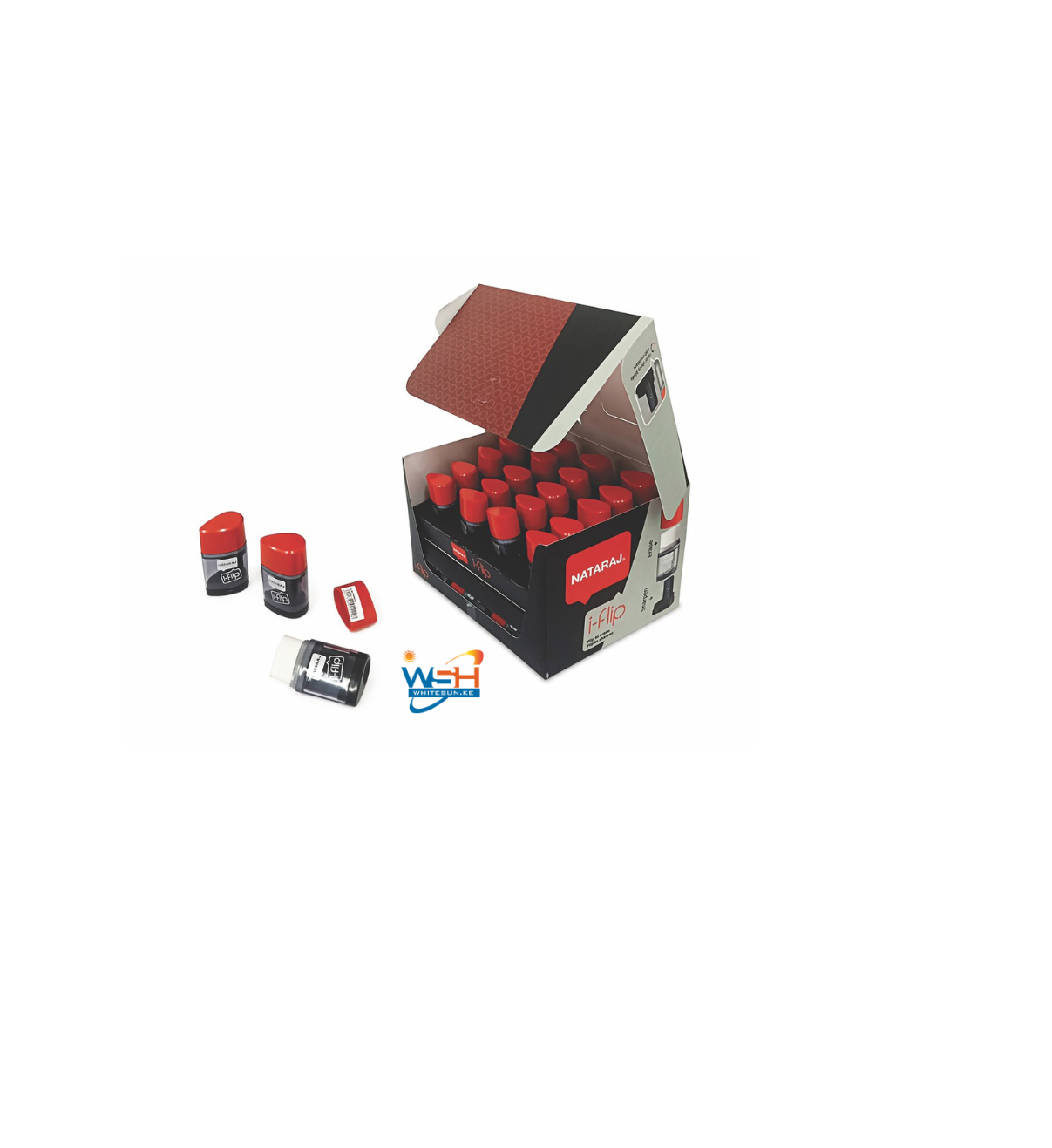 Nataraj - Sharpener and Eraser - 2 in 1, just flip - Image 4