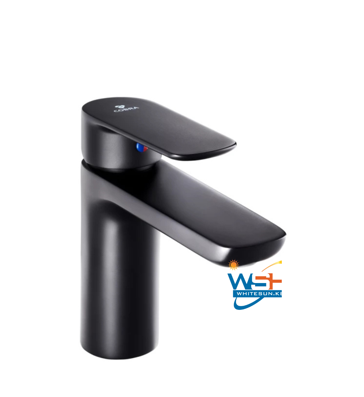 Cobra Seine Matte Black Basin Mixer Standard