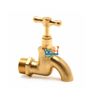 Brass bibtap matt