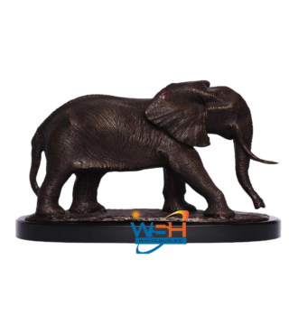 DARK ELEPHANT WALKING LARGE