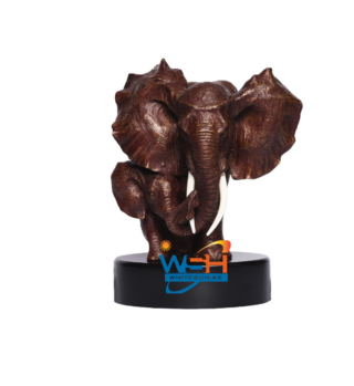 TWIN ELEPHANT HEAD
