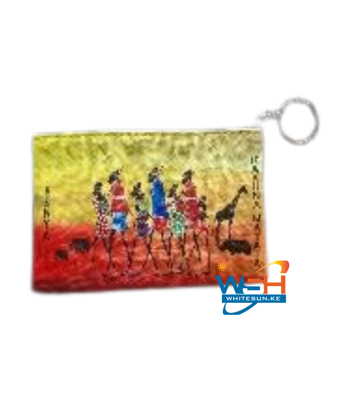 PU PURSE YELLOW MASAIS