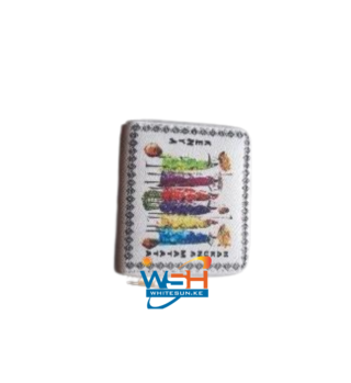 PU PURSE MASAI WHITE