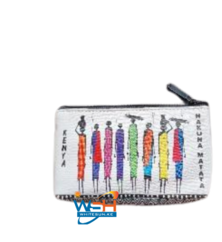 PU PURSE WHITE MASAI