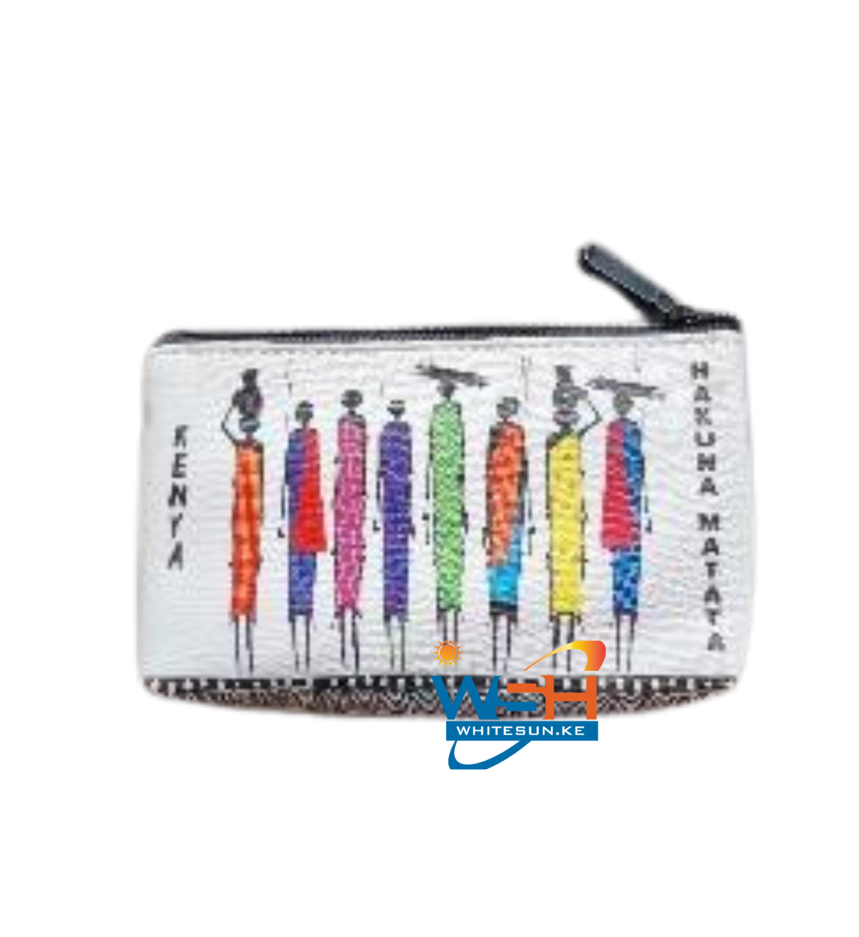 PENCIL CASE WHITE MASAI