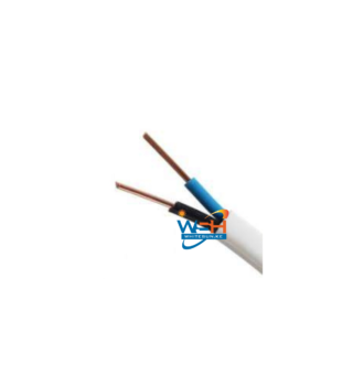 PVC SHEATHED TWIN FLAT 1.5MM² WIRING CABLES