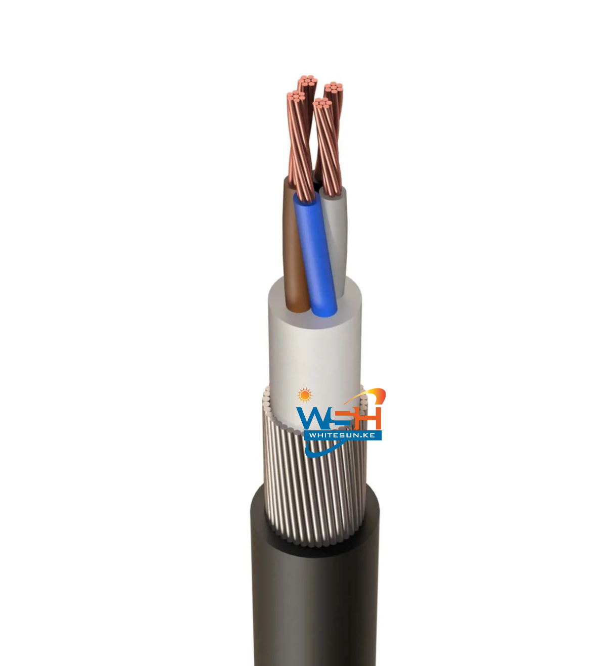PVC INSULATED COPPER ARMOURED 35MM² CABLES