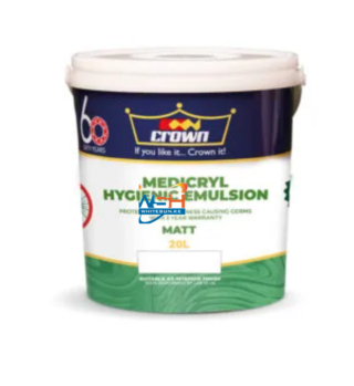 CROWN MEDICRYL HYGIENIC MATT EMULSION -( OTHER SHADES)