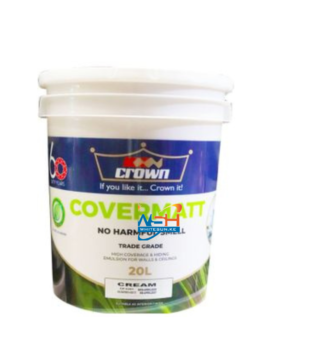 CROWN COVERMATT EMULSION -( OTHER SHADES)