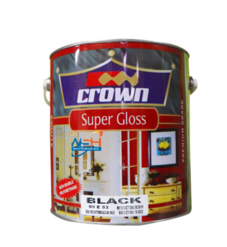 CROWN SUPER GLOSS-(BRILLIANT WHITE,SOFT WHITE& CREAM,BLACK)