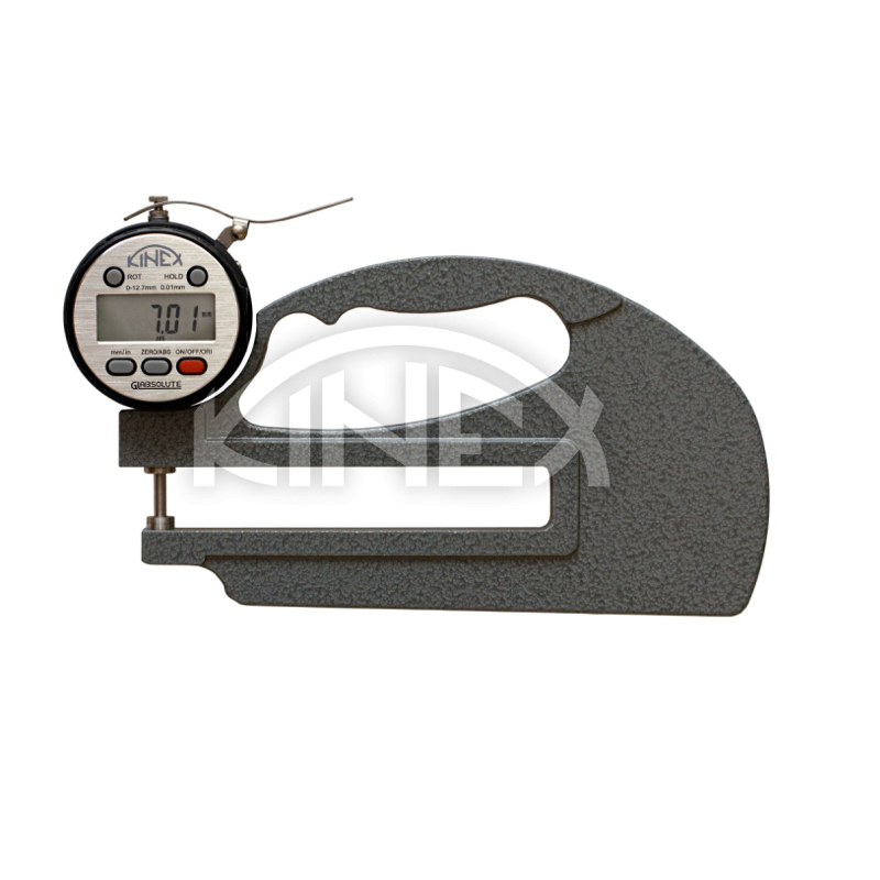 K-MET (Kinex) Digital Thickness Gauge 0-10mm, arm length 30mm, DIN 863 – 7040-05-010 - Image 2