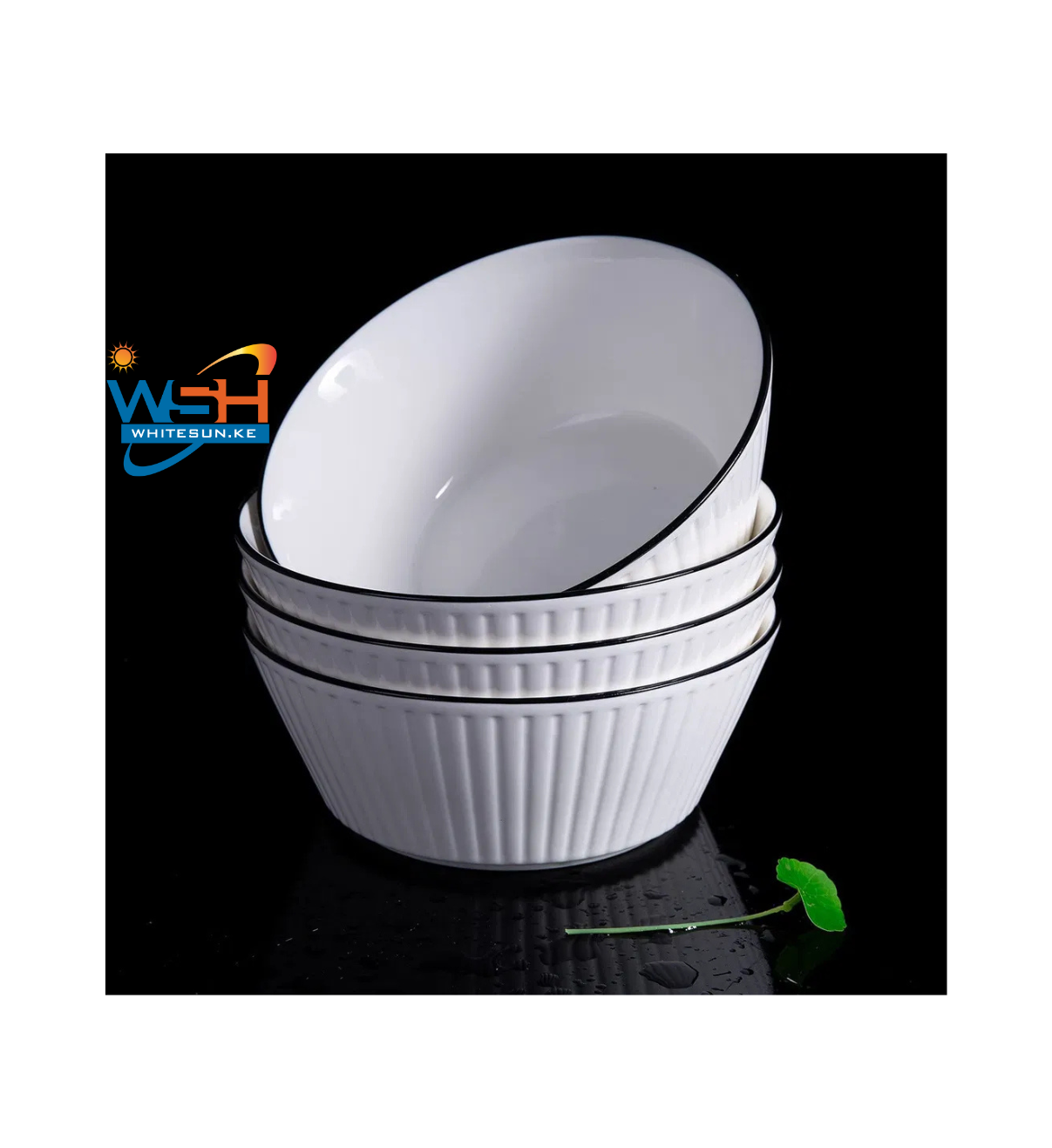 6 Pieces Ceramic Curry Bowl Set Dishwasher & Microwave Safe