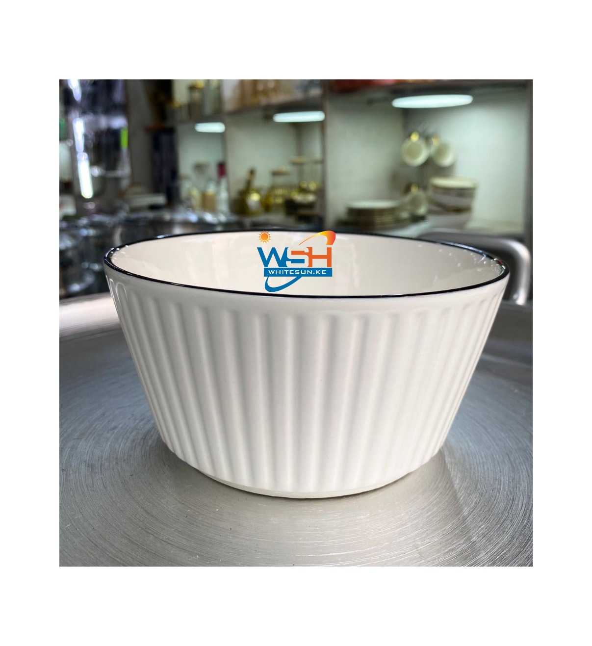 Share this product 6 Pieces Ceramic Curry Bowl Set Dishwasher & Microwave Safe - Image 2